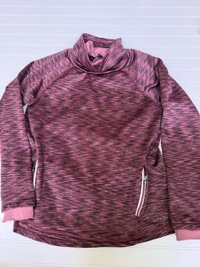 Spyder Pink Space-Dyed Pullover Hoodie